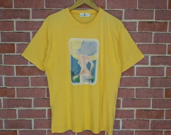 Vintage Devilman Japanese Manga Series Anime Cartoon Go Nagai Big Print T-shirt