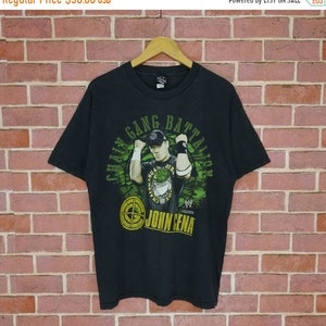 Sällsynt!! John Cena amerikansk brottare rappare skådespelare t-shirt