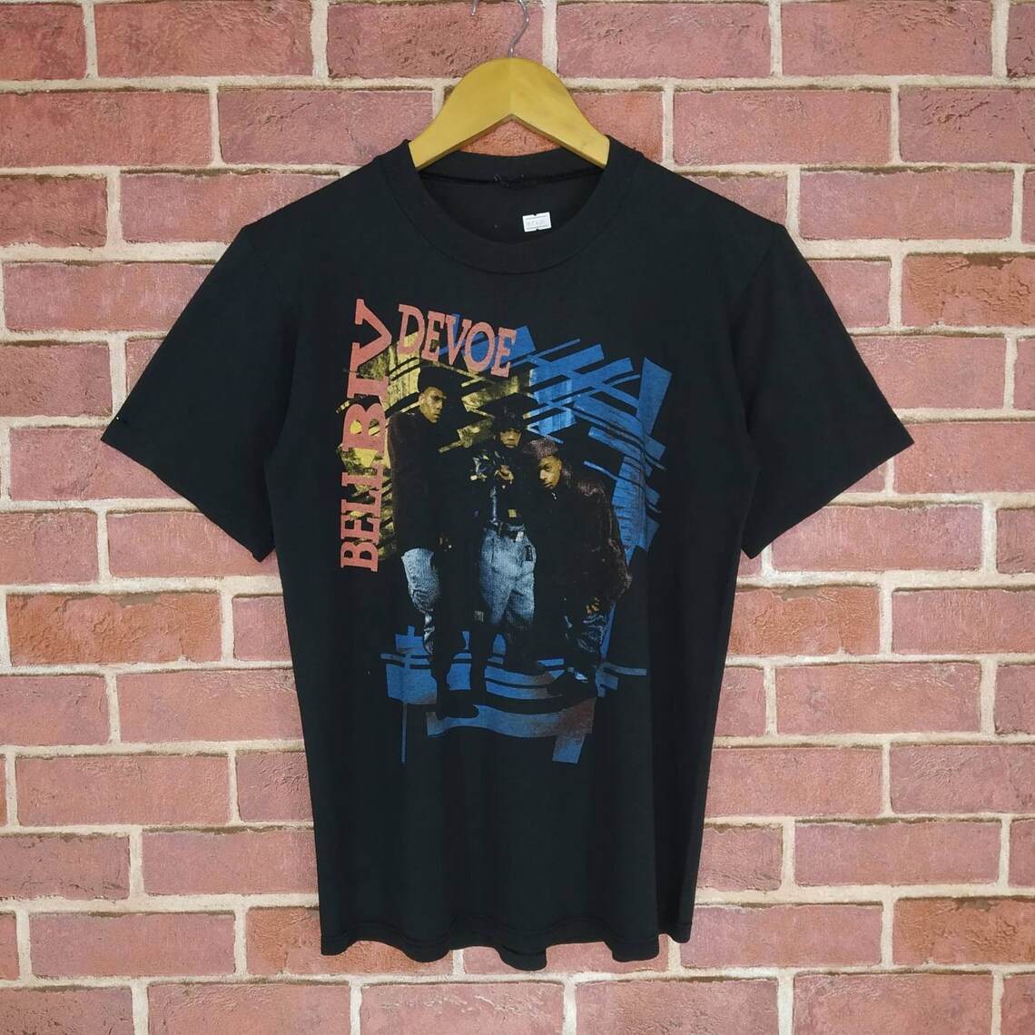 Vintage Bell Biv Devoe BBD American R&B Hip Hop Band Concert Tour T