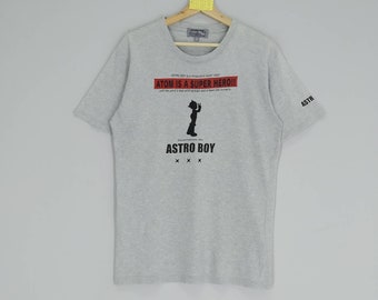 Vintage Astro Boy Japanese Manga Anime Promo T-shirt Astro Boy Cartoon T-shirt Size M