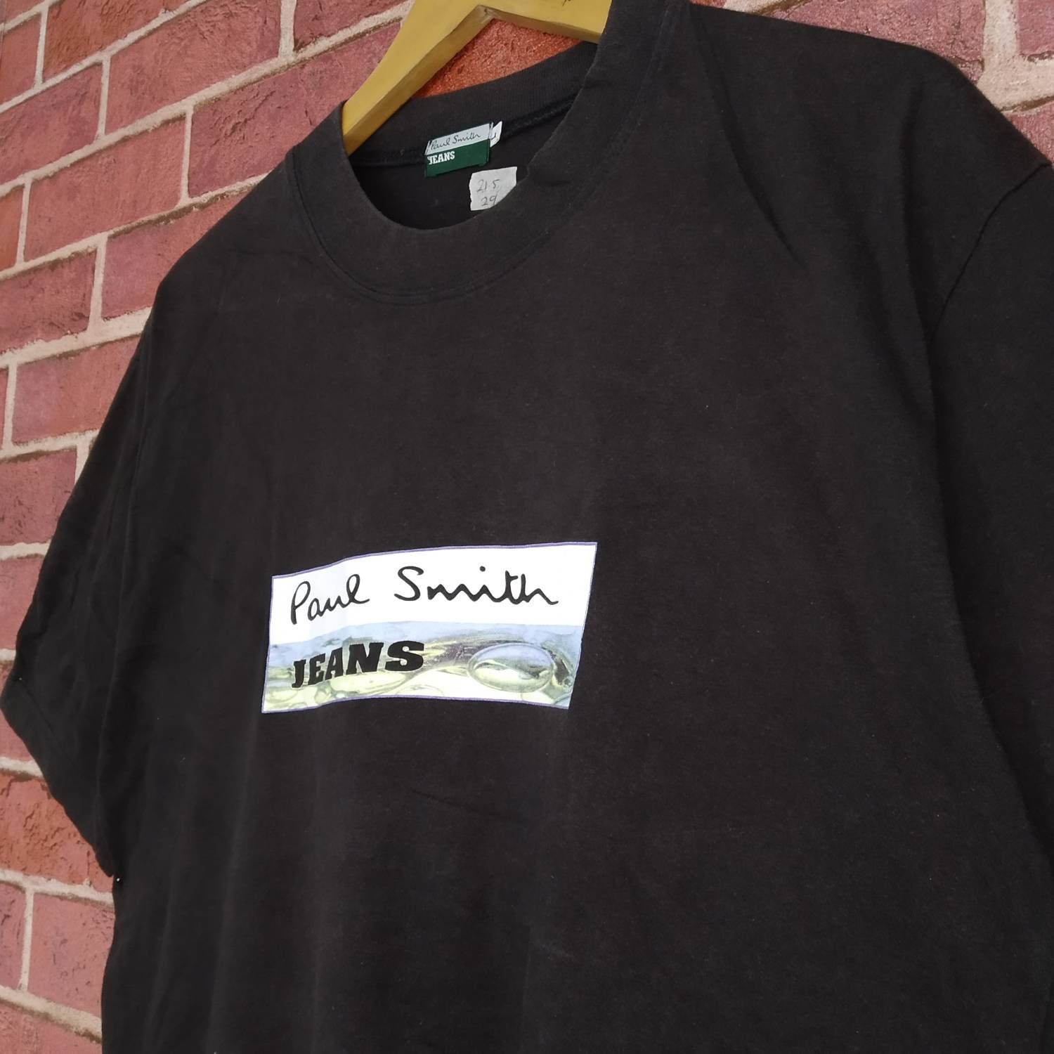 Vintage PAUL SMITH JEANS Collection Striped Polo Tee Shirt Top London Designer main image 1