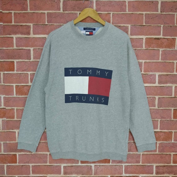 forsinke Drik vand etnisk Tommy Hilfiger Big Logo Tommy Trunks Sweatshirt Medium Size - Etsy