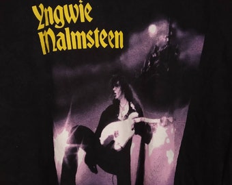 サ*ト様 Yngwie malmsteen ツアーTシャツ 1995 95年 YNGWIE MALMSTEEN ジャパンツアーTシャツ 未使用 - メルカリ