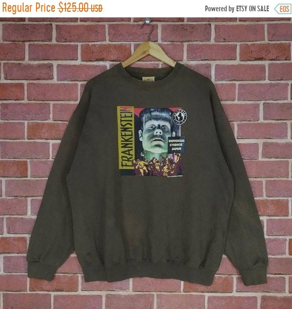 Vintage Frankenstein Horror Film Movie Sweatshirt