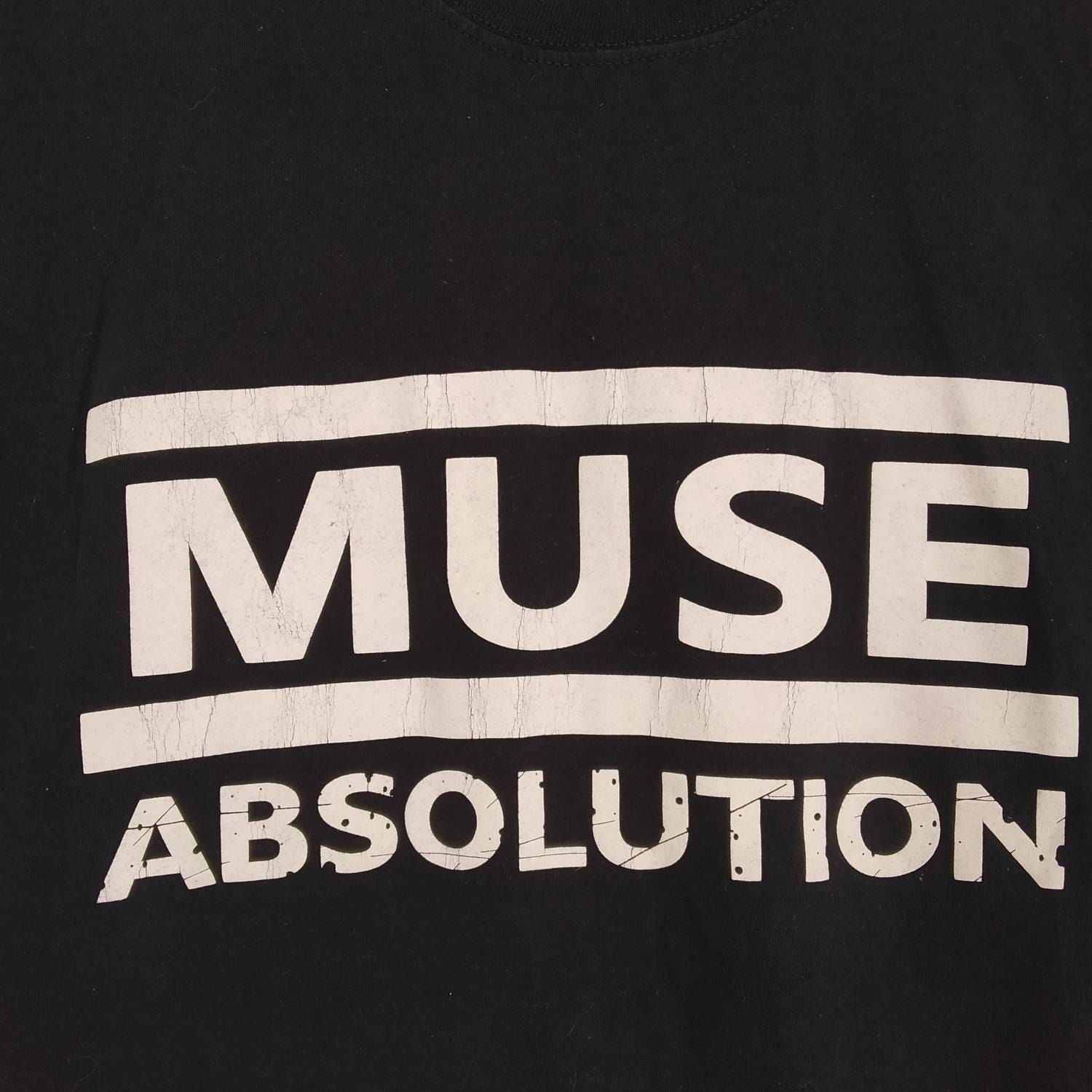 00's MUSE Absolution ビンテージ バンド Tシャツ Vintage 00s Muse Alternative Rock Band Album Absolution Tour T