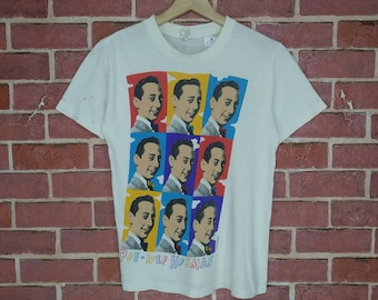 Vintage Pee Wee Herman Fictional Character Comedy Nice Design T-shirt