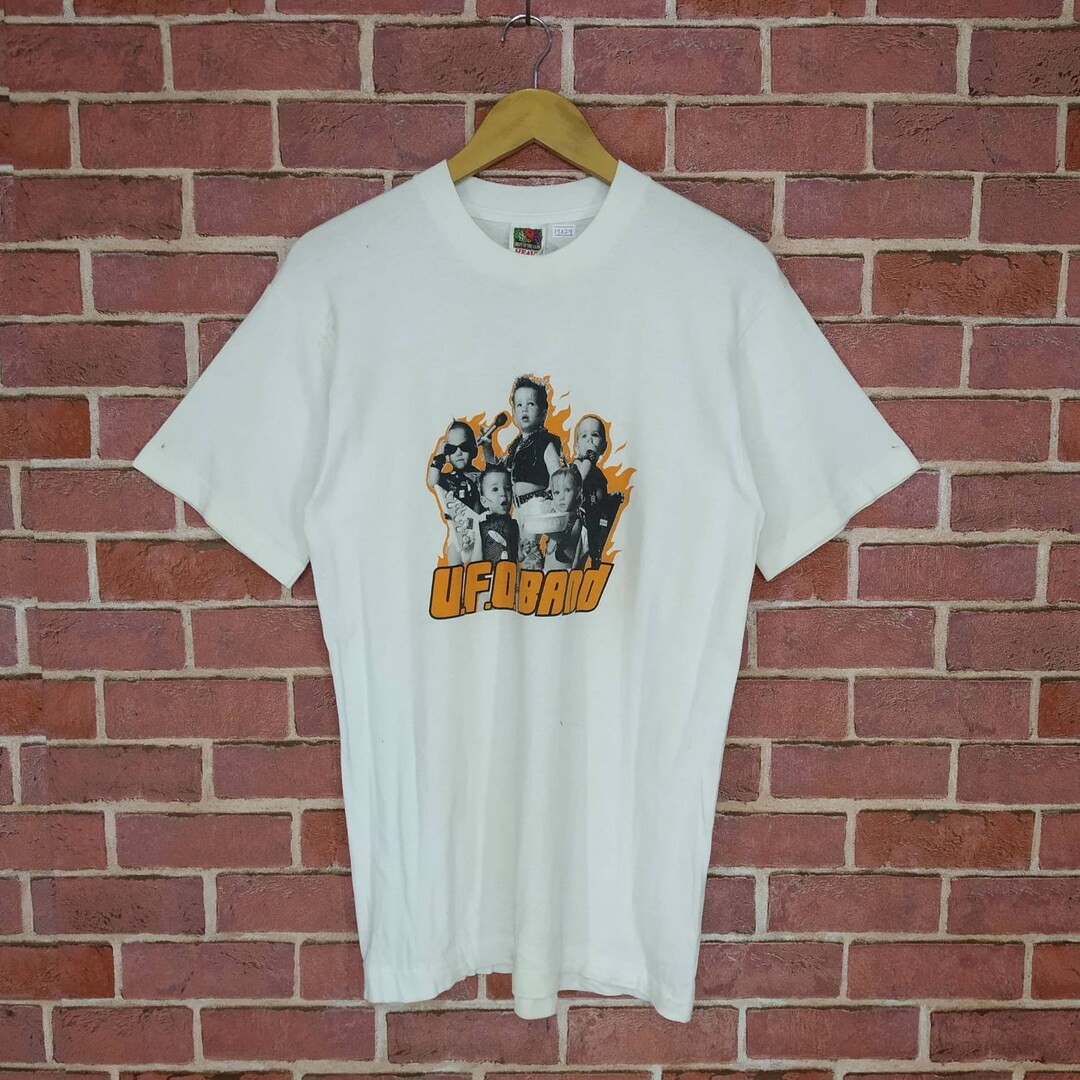 80s ビンテージ　パキスタン　UFO Tシャツ イギリス　ハードロック 80's VINTAGE UFO パキスタン製 Tシャツ バンドTシャツ ロックT
