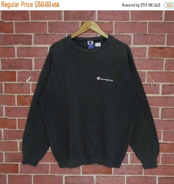 Embroidered champion crewneck hotsell