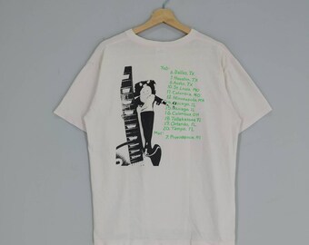 Vintage Dinosaur Jr Shirt L Green Mind Tour Rock Band Pixies