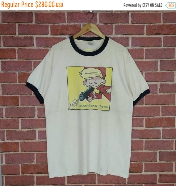 Vintage 90er Jahre Less than Jake Band Konzert T-Shirt - Etsy.de