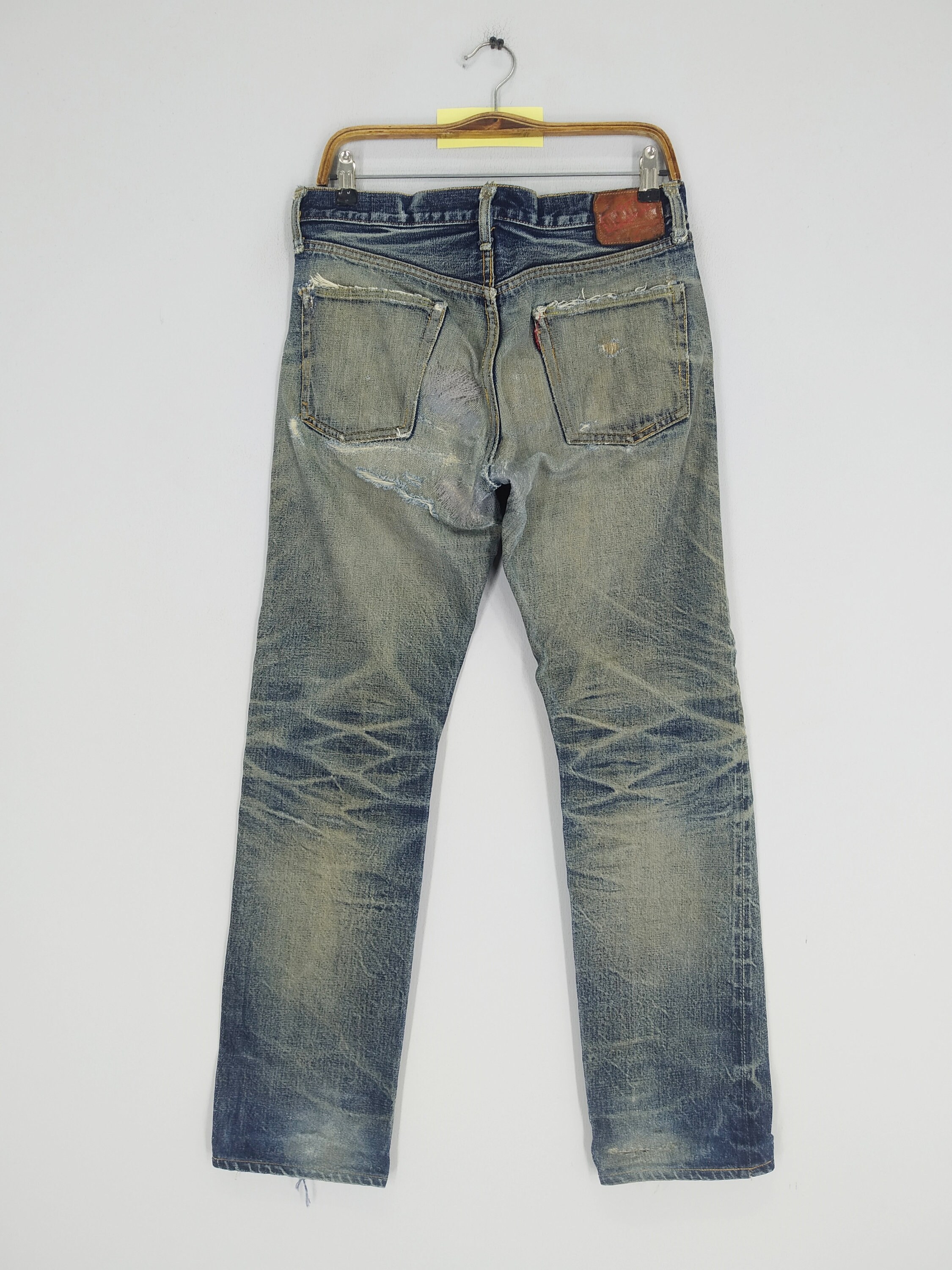 Vintage 90s Denime Orizzonti Japan Denim Jeans Button Style Vintage 90s Denime Orizzonti Japan Denim Jeans Button Style