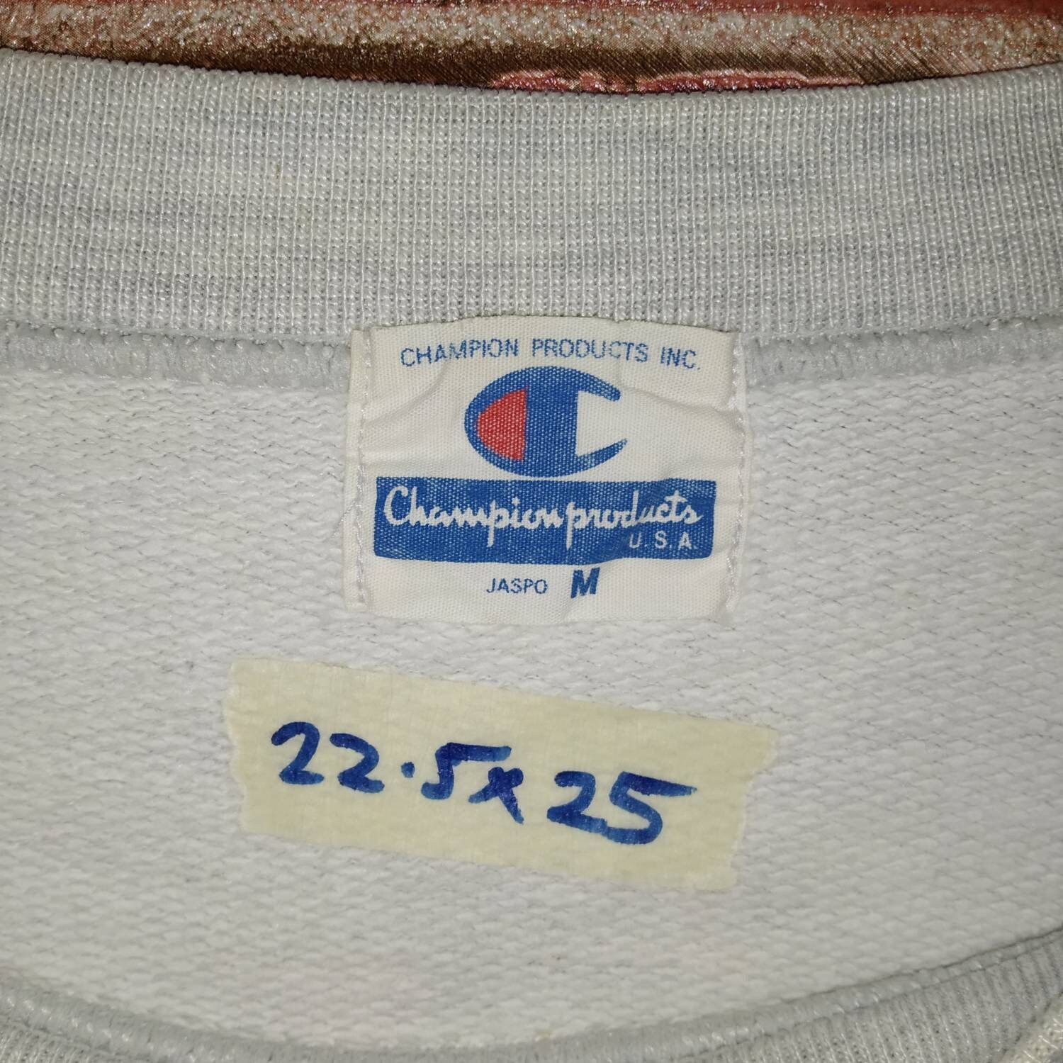Vintage Champion Products Embroidery Logo on Sleeve - Etsy