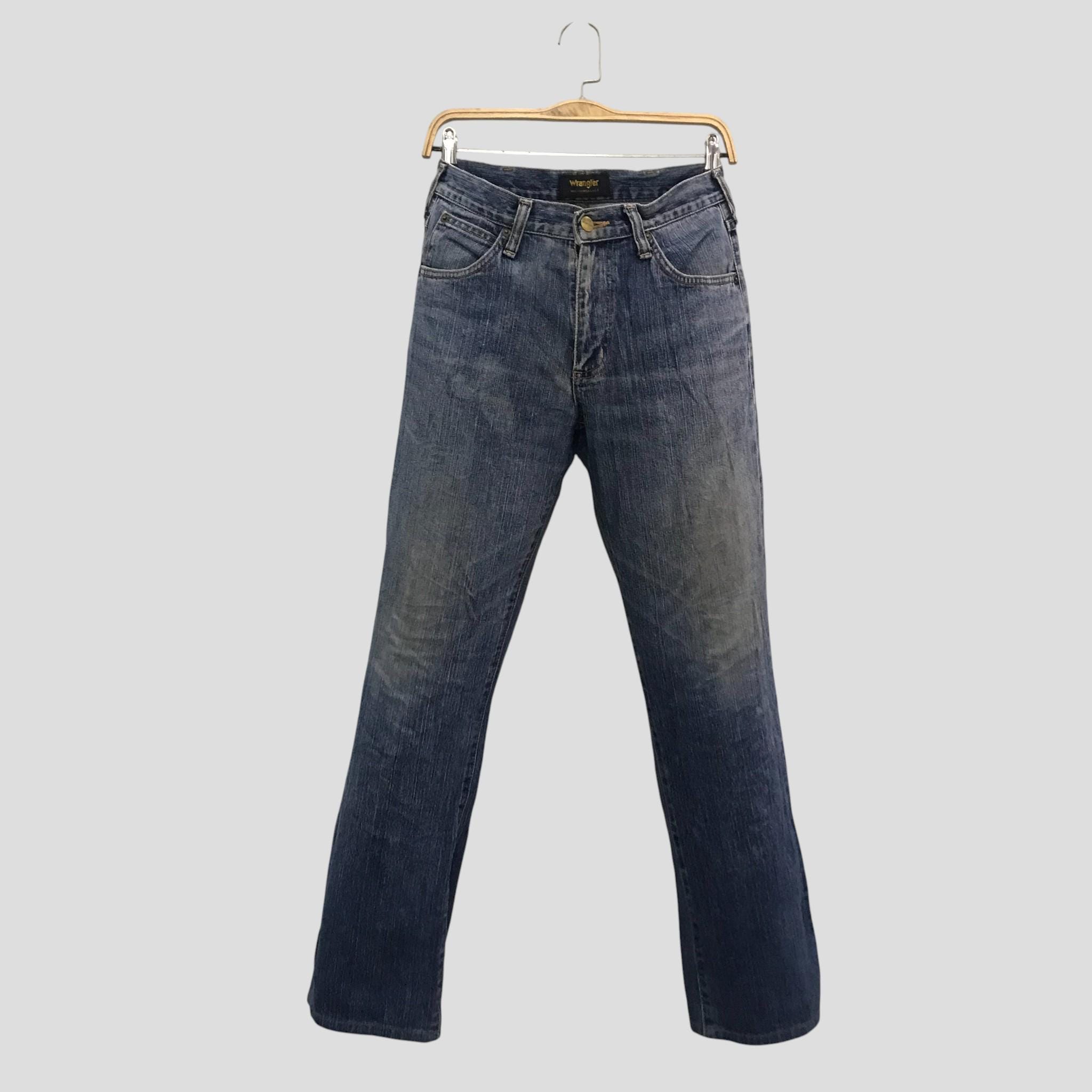 Plus Size WAX Whiskered Boot Cut Jeans