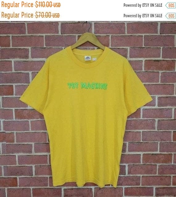 Vintage Toy Machine Skateboards Style Skatewear T-