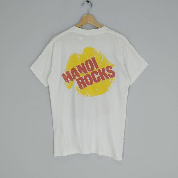 Vintage 80's Hanoi Rock Glam Punk Rock Band Tour Concert Music