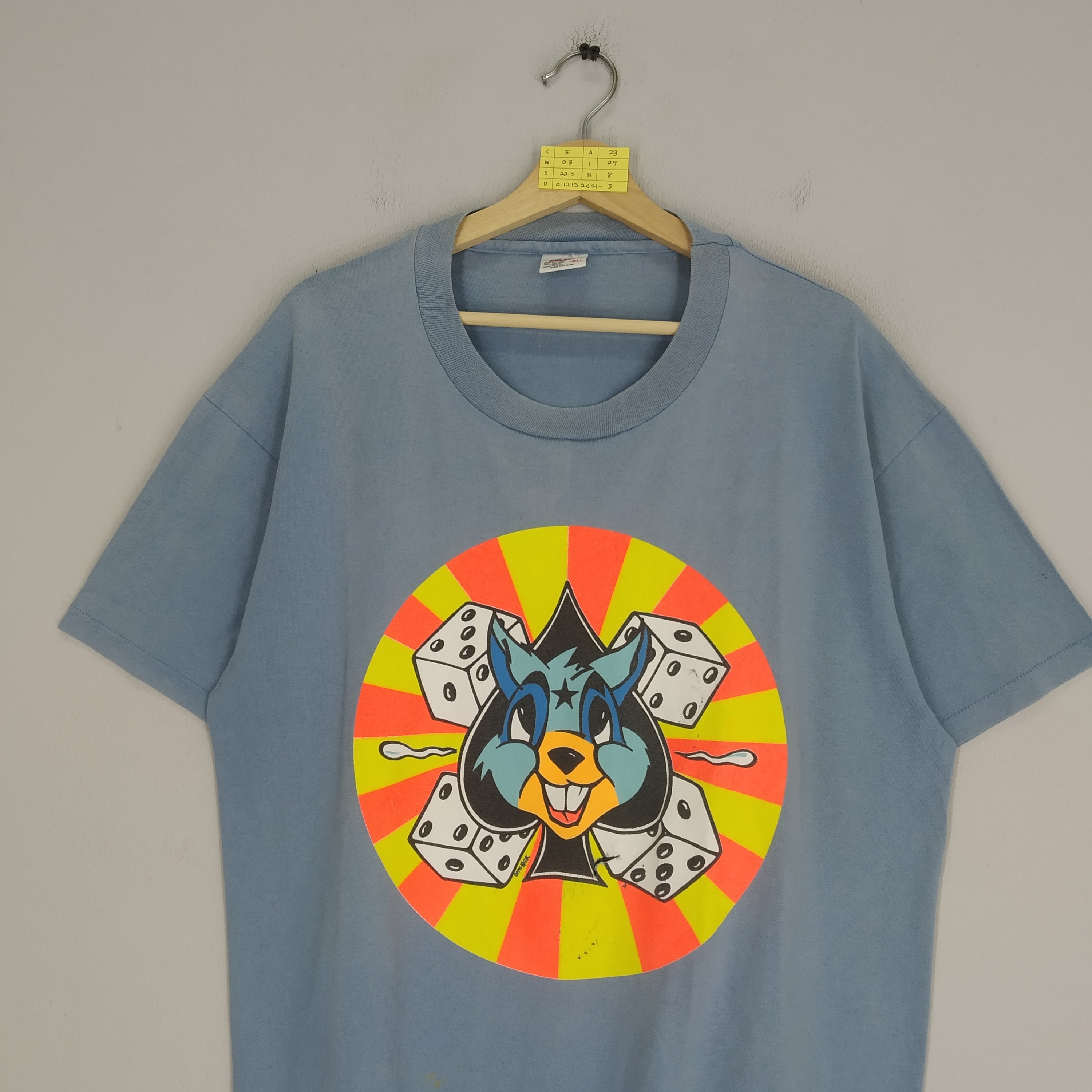 【90s・USA製】 Frank Kozik ヴィンテージ Tシャツ Vintage 90's Frank Kozik Pop Art Artwork Style Tshirt Kozik Loser