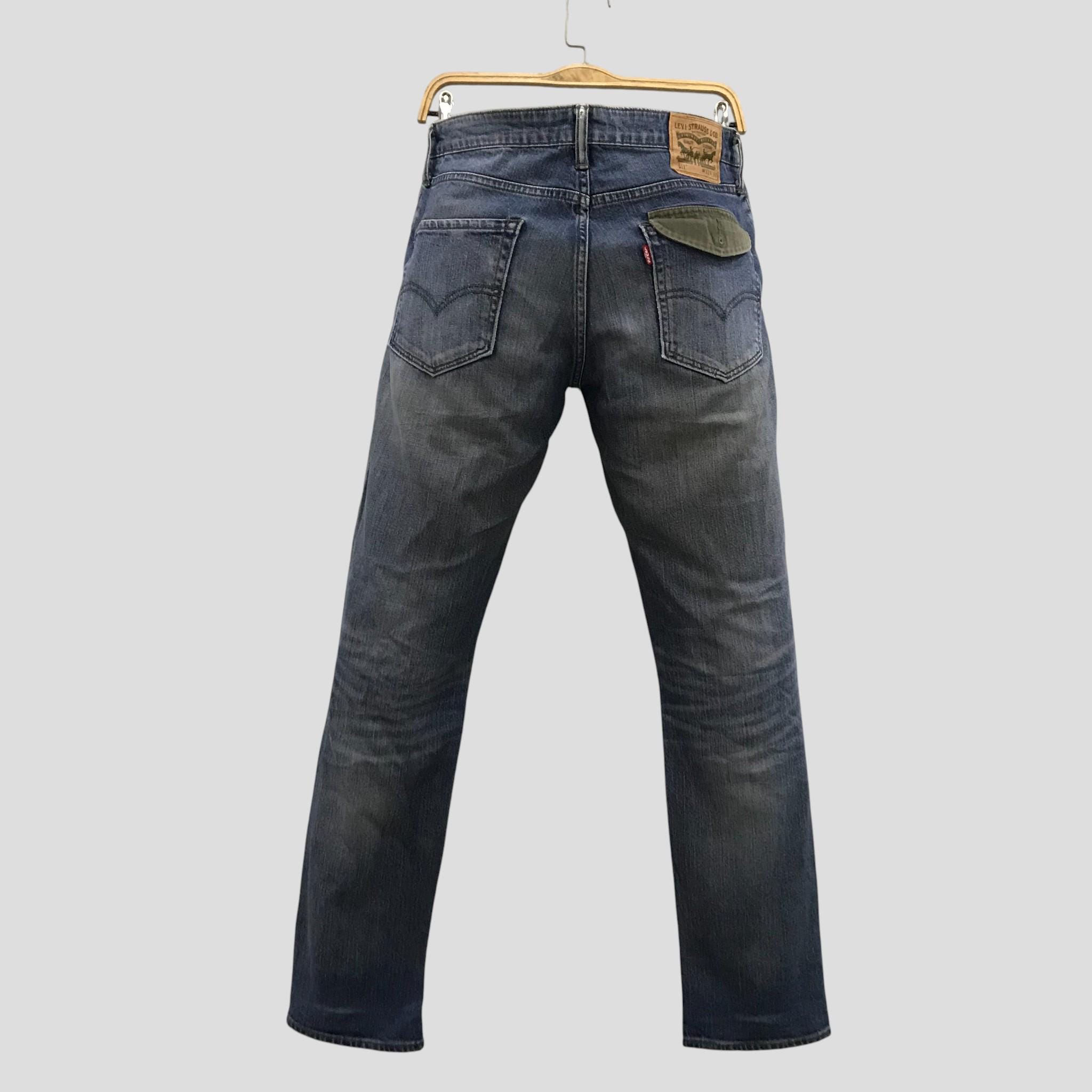 Flap Pocket Jeans Men Vintage - Etsy