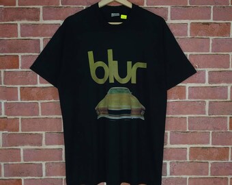 Vintage Blur Alternative Rock Band Britpop Indie Rock Promo Music T-shirt Medium size