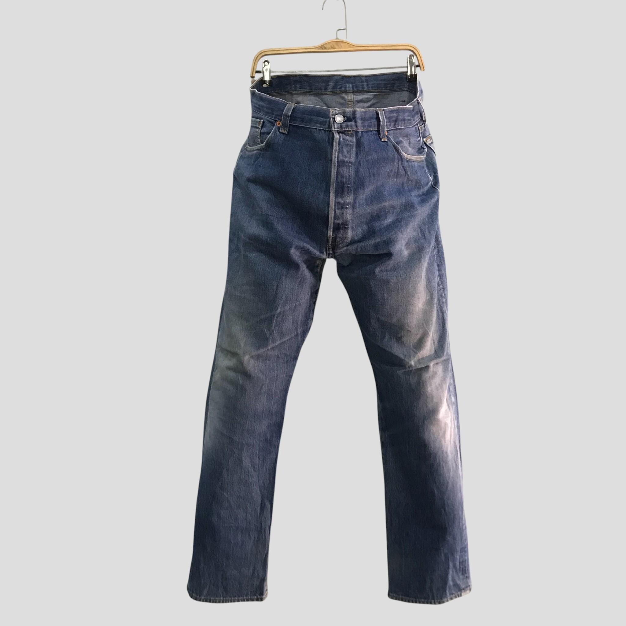 Jean Levi's 501 Vintage 1999 Indigo Pour Femme - Taille W28 L34 - XS - Neuf Avec étiquettes