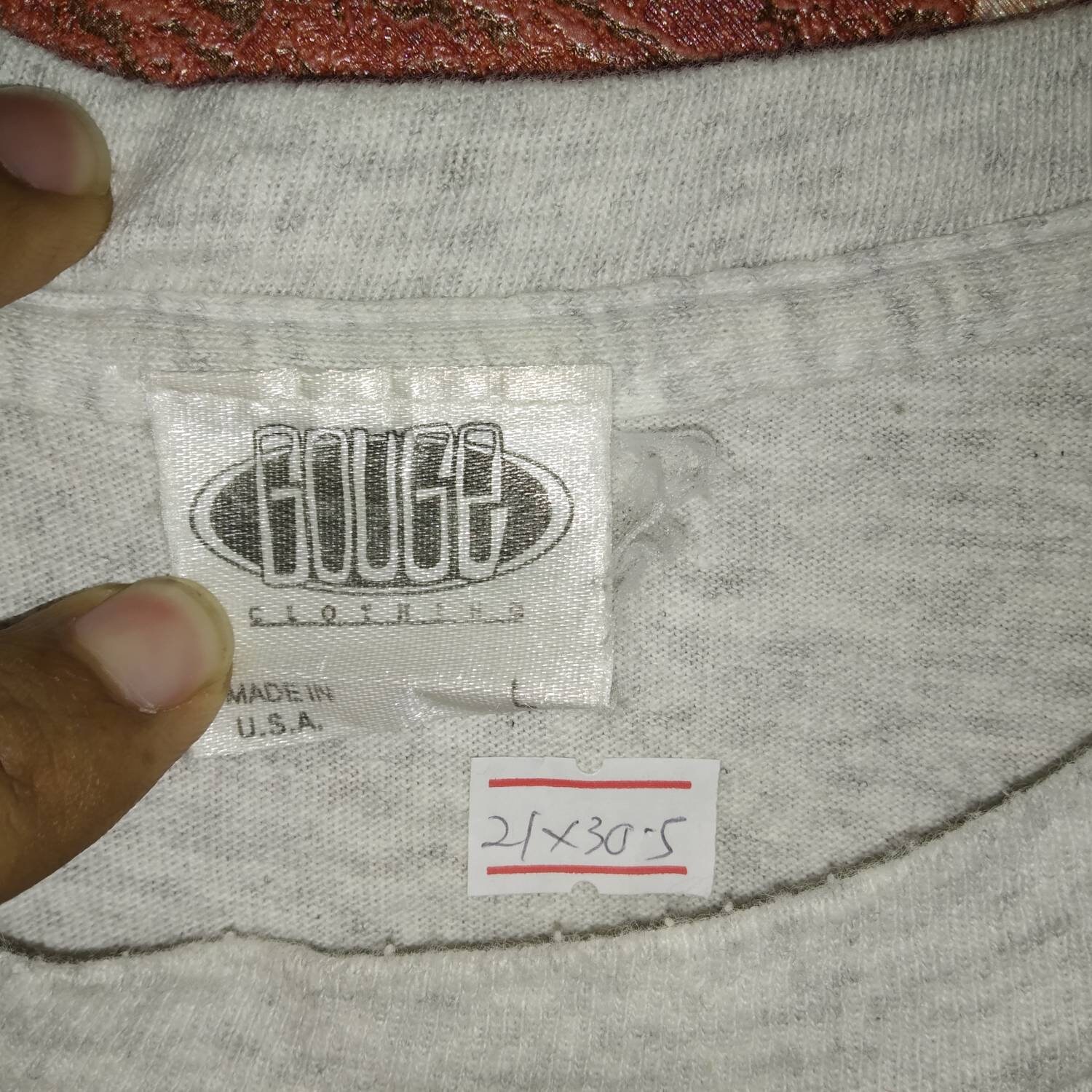Vintage Gouge Backprint Logo Gouge USA Skateboard Skatewear Vintage Gouge Backprint Logo Gouge USA Skateboard Skatewear