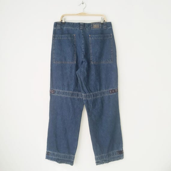 Vintage 90er Jahre Marithe Francois Girbaud Denim Jeans Blau Baggy