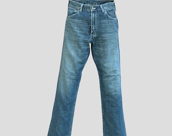 Vintage Levi’s 503 Straight Leg Denim Jeans 31x32 Early 2000s Stone Washed Blue Denim Classic Mens Levi Strauss Red Tab Distressed Fade W31