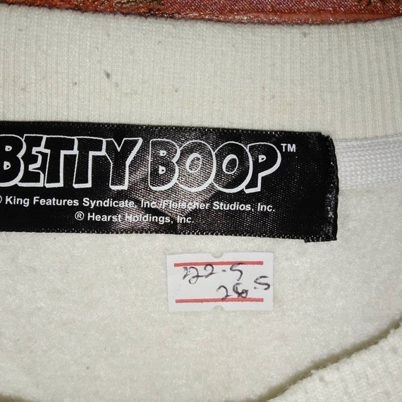 Rare!! Betty Boop Animated Cartoon Movie Sweatshi… - image 5
