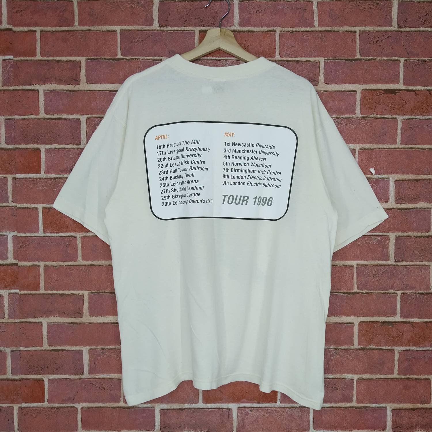 UK オーシャンカラーシーン　Tシャツ　アイルランド製　バンドT 90S ヴィンテージ オーシャンカラーシーン モーズリーショールズ