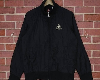 Le Coq Sportif-jack met rits en geborduurd logo Le Coq Sportif Sportswear-jack maat M
