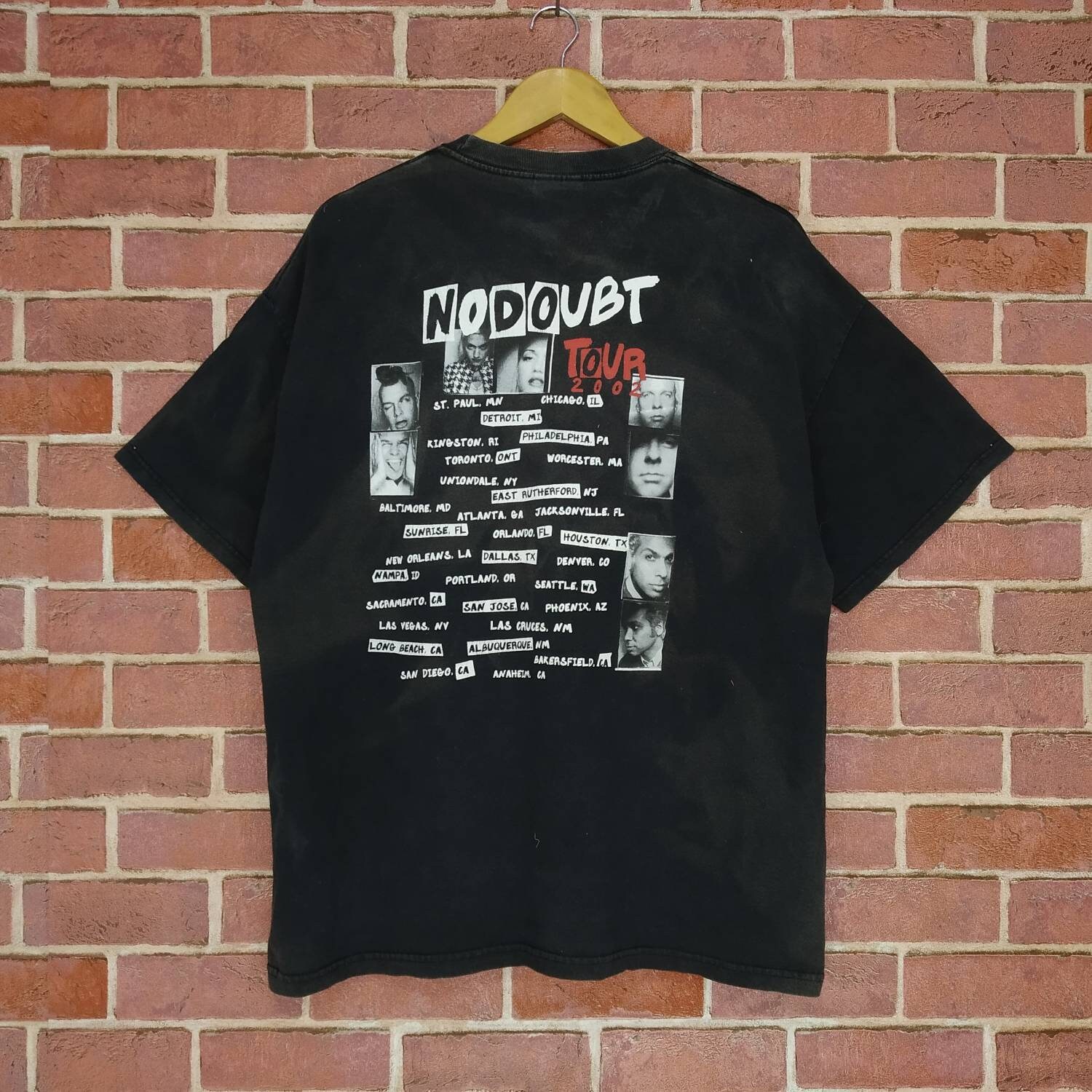 数量限定セール  Rare!! T-shirt Tour Punk Band Rock Alternative Doubt No 00's ミュージシャン