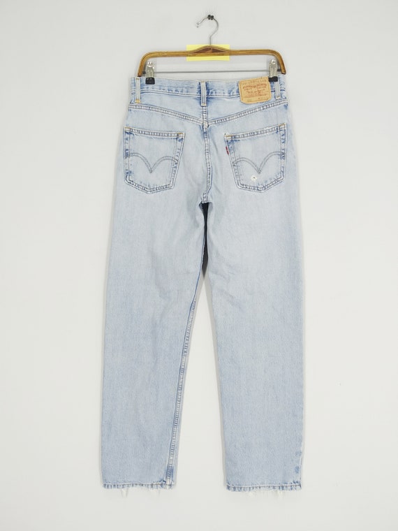 Size 32 Vintage Levi's 550 Relaxed Fit Denim Jean… - image 2