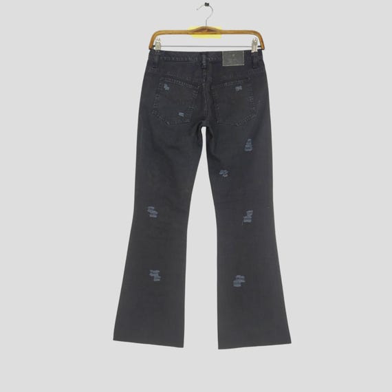 パンツ VERSACE JEANS COUTURE Bondage Pants Size 28 Versace Jeans Couture Bondage Rave Black Chains Denim Pant