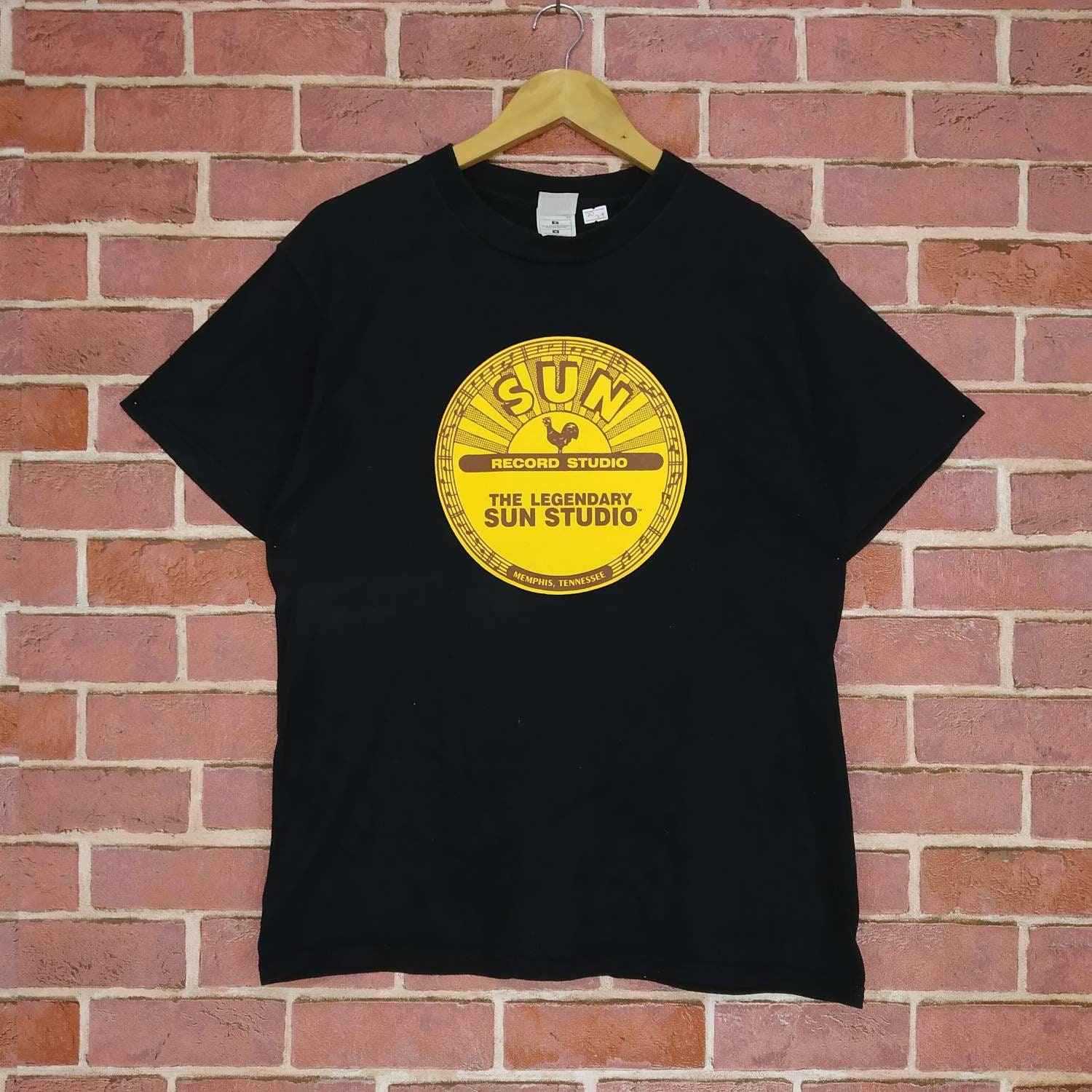SUN studio サンスタジオ 90s Tシャツ ヴィンテージ L ネイビー