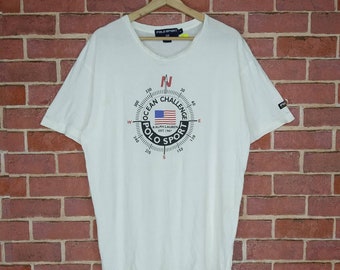 Vintage Polo Sport Ralph Lauren Polo Sport Ocean Challenge T-shirt Unisex Large size