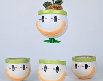 Ceramic Smiley Clown Planter