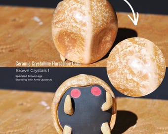 Crystalline Ceramic Horseshoe Crab