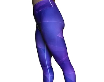 Purple Yoga Leggings