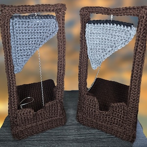 Crochet Guillotine with Moving Blade **PATTERN ONLY**