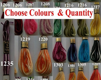 Anchor Embroidery Thread Colour Chart