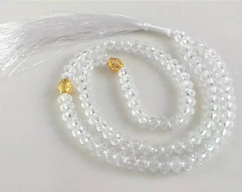 24 Tasbeeh White / Clear Color Prayer Rosary Worry 99 Beads Tasbih Tasbe Beautifull Tasbeh Weeding Gift Craft Wholesale Beats Post Worldwide