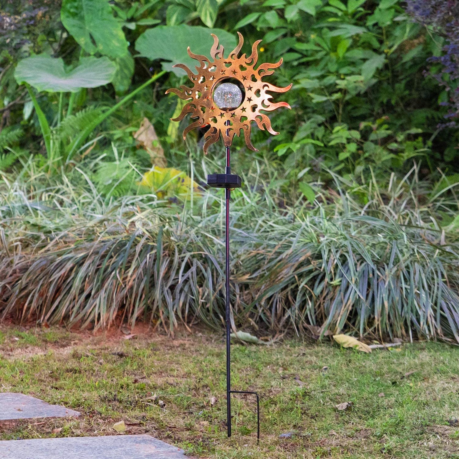 Sun Decorative Solar Lights Outdoor for Etsy