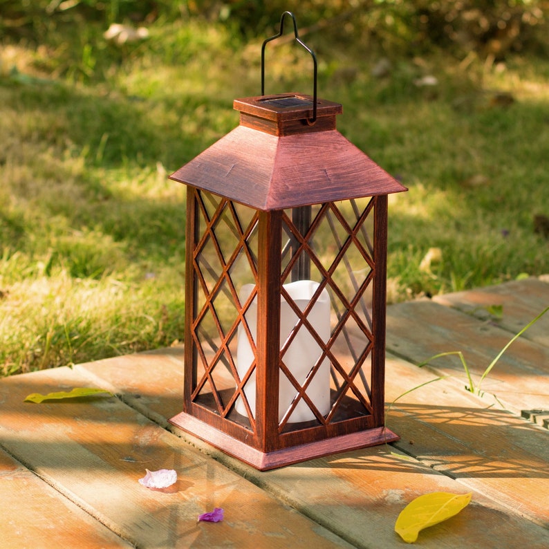 Outdoor Garden Hanging Lantern Garden Decor for Etsy