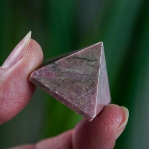 Rhodonite Crystal Pyramid