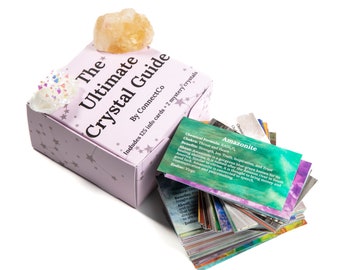 The Ultimate Crystal Guide, Learn About Crystals, Mystery Crystals, Info Cards