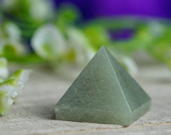 Green Aventurine Crystal Pyramid