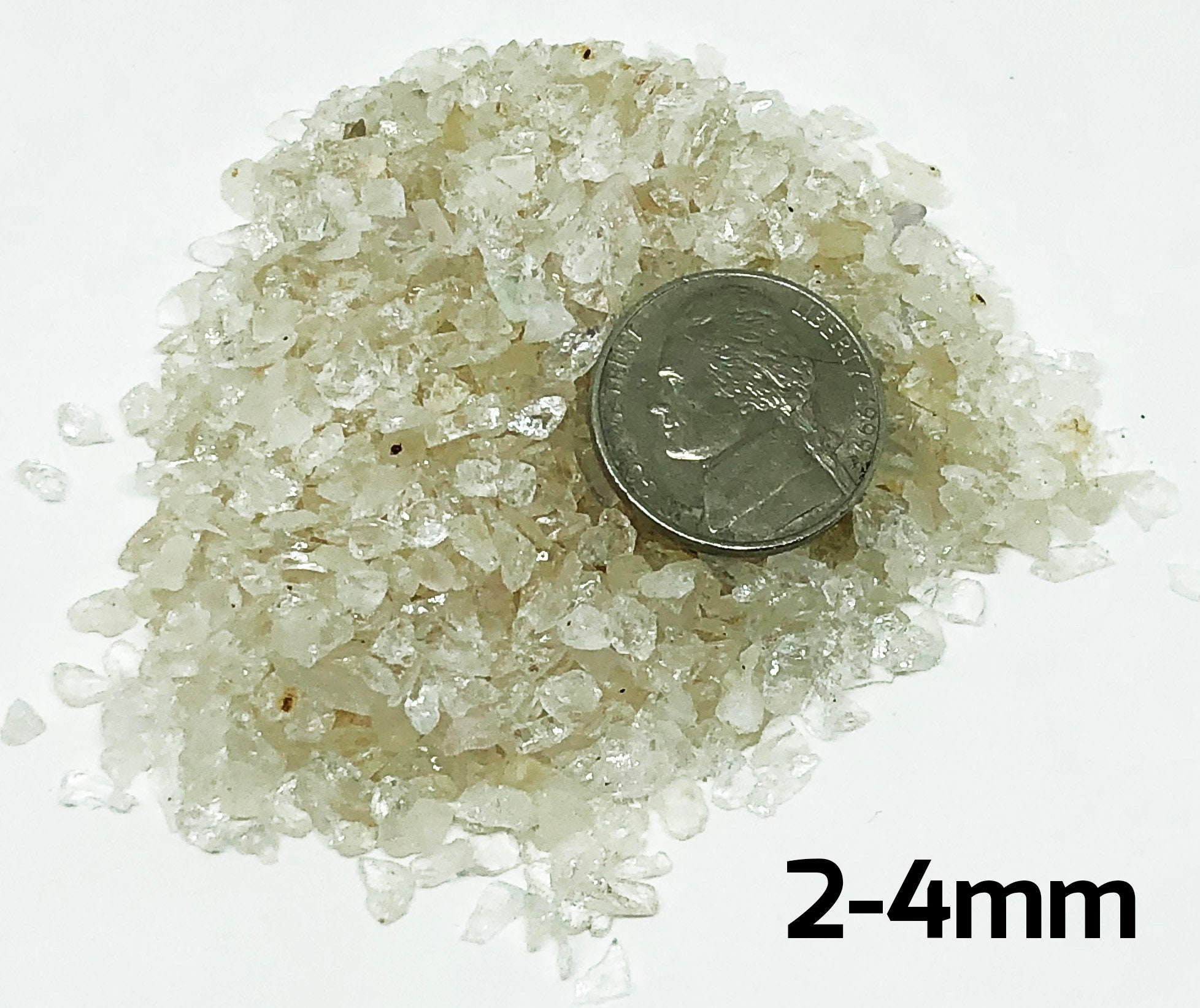 Crushed Clear Quartz All SIZES Perfect for Orgone Etsy