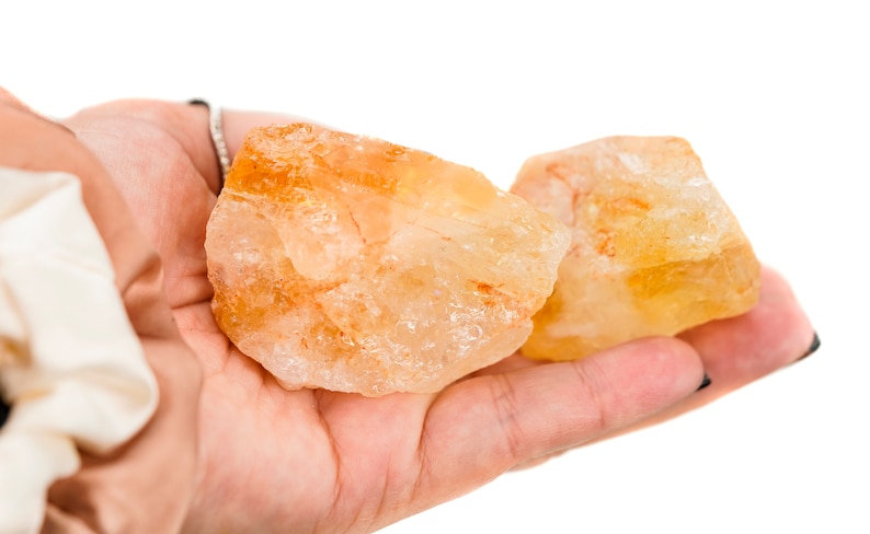 Large Raw Citrine Stone Rough Citrine Crystal image 4