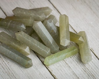 Green Aventurine Double Terminated Crystals