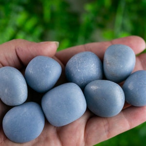 Angelite Pocket Stone