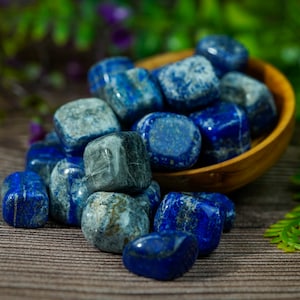 Tumbled Lapis Lazuli Polished Stone